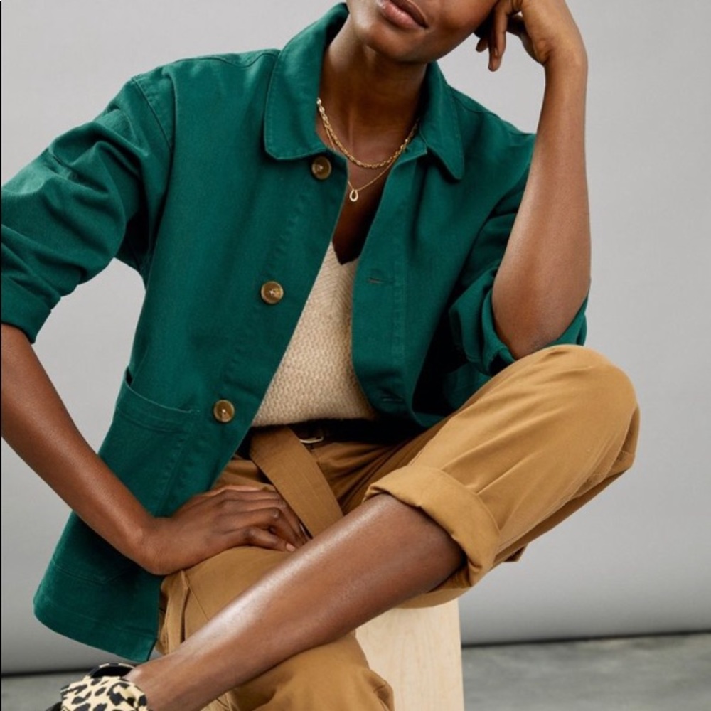 Anthropologie Billie Utility Shirt Jacket, size M, NWOT